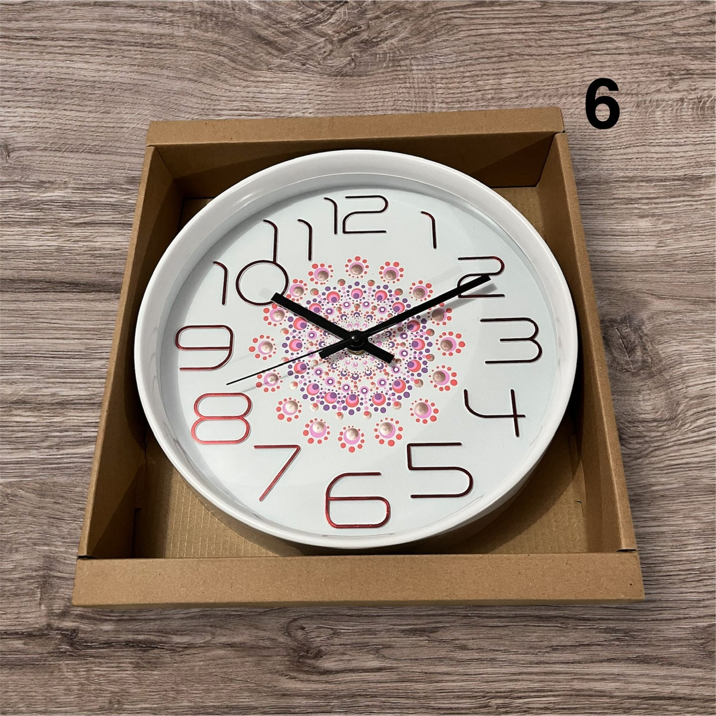 Wall clock - Hand Painted
