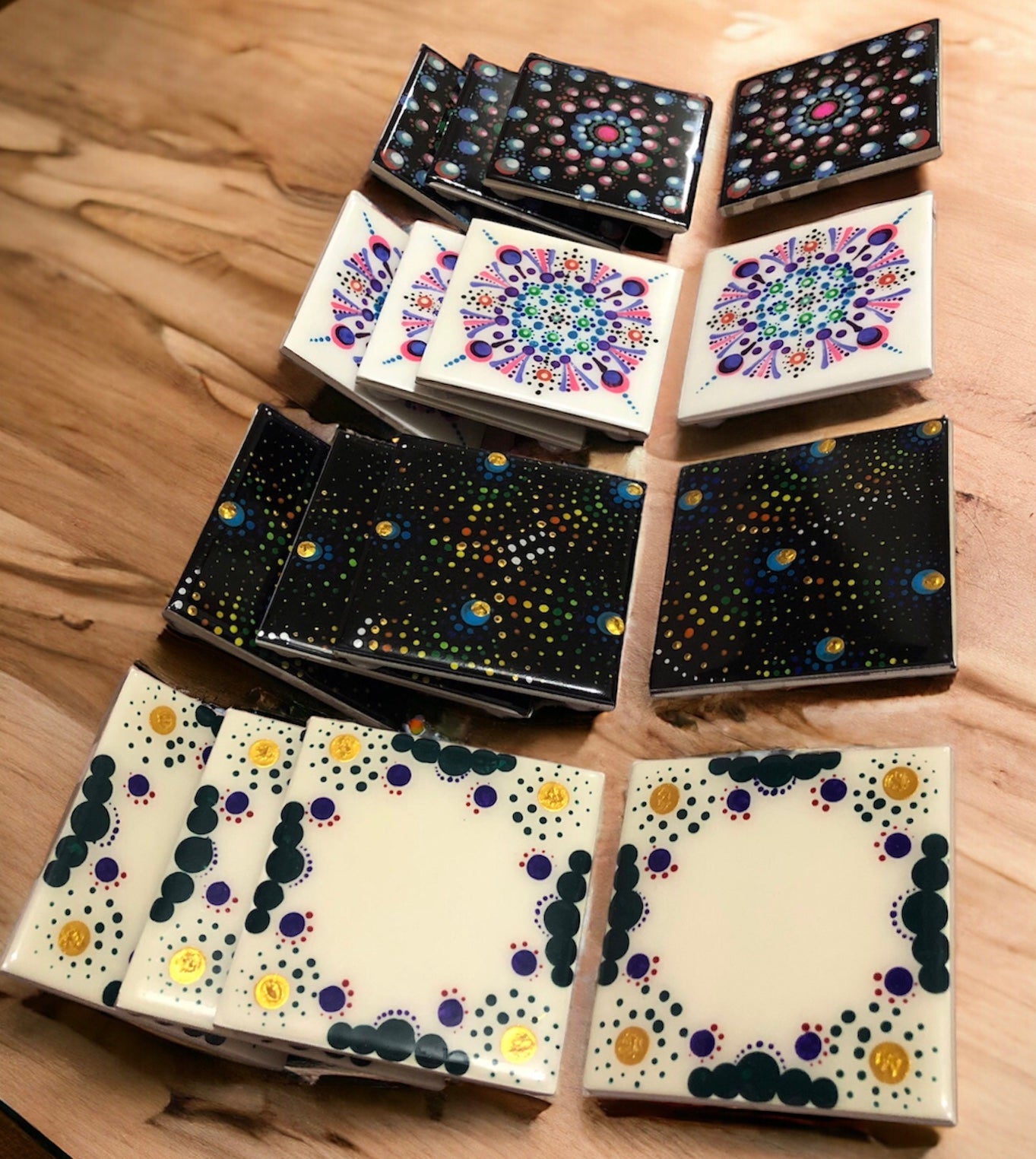 Coaster set - ceramic
