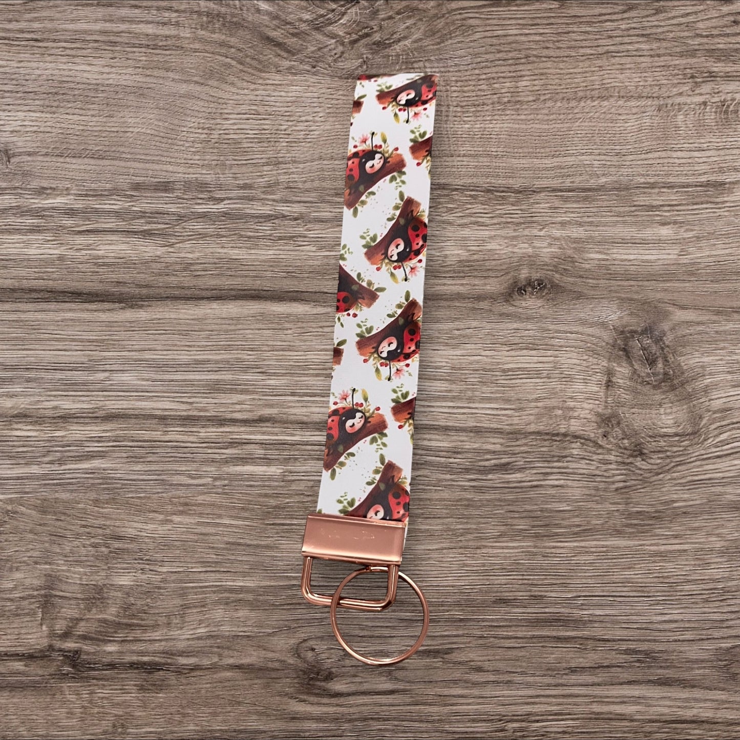 Ladybug 🐞 Keyring Fob Wristlet