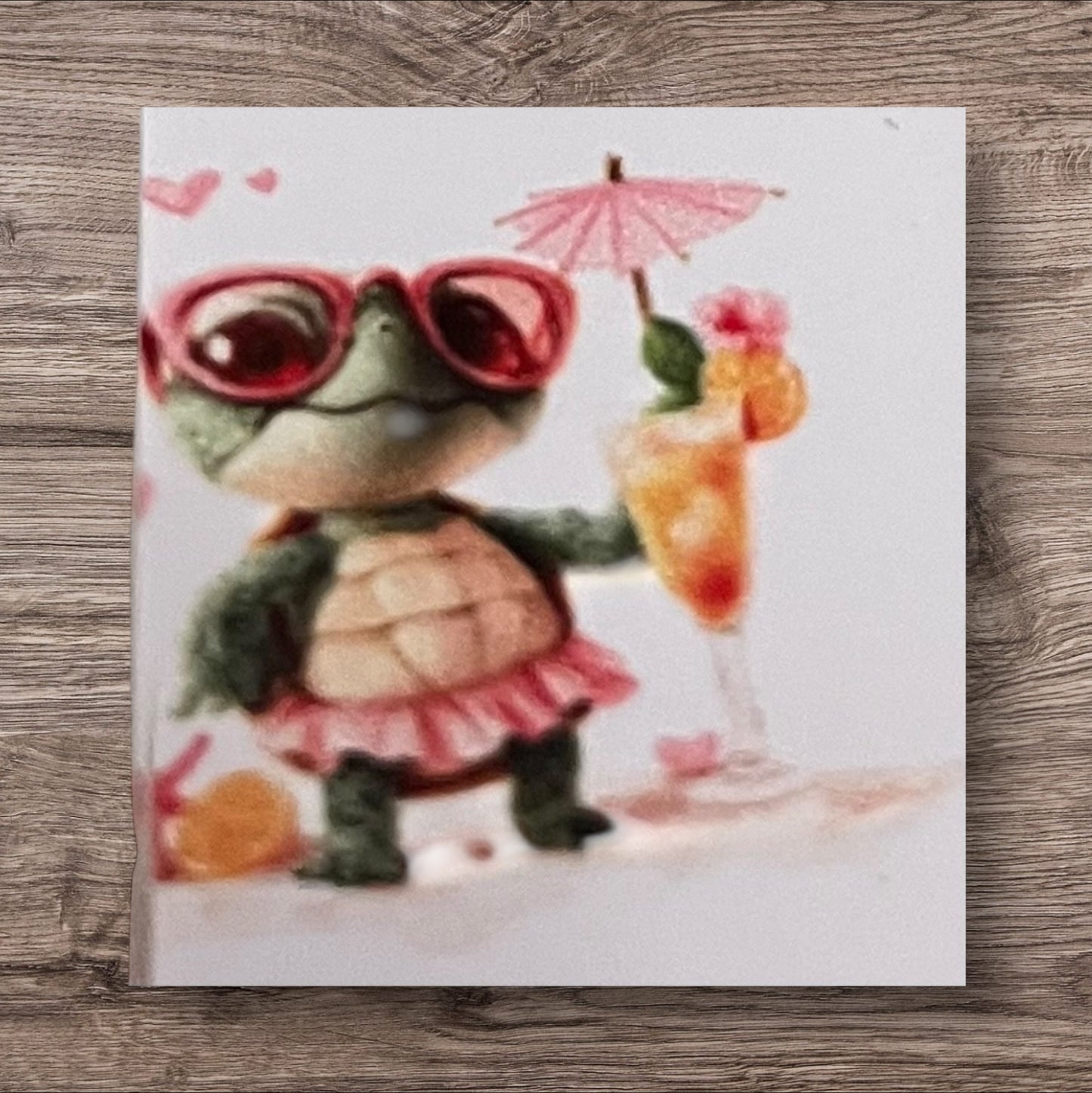 Turtle 🐢 Keyring Fob Wristlet