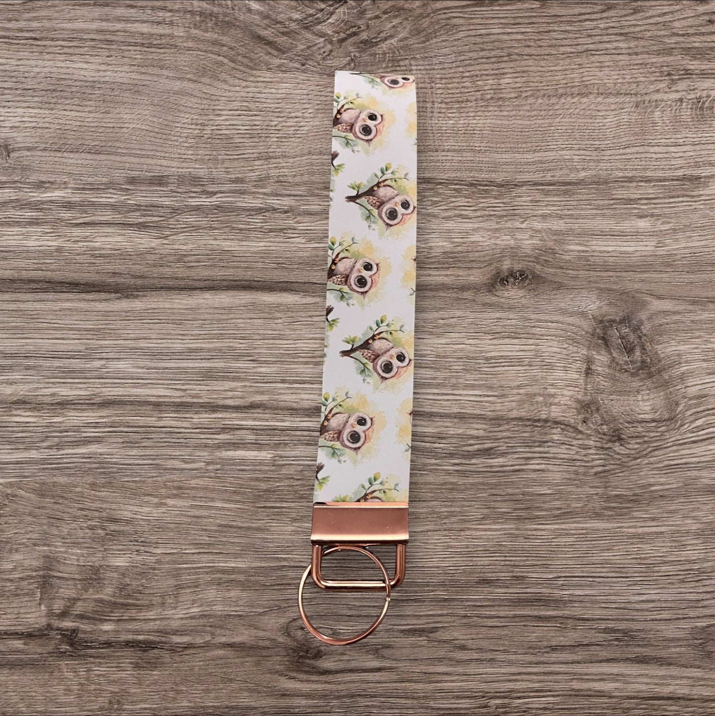 Owl 🦉 Keyring Fob Wristlet
