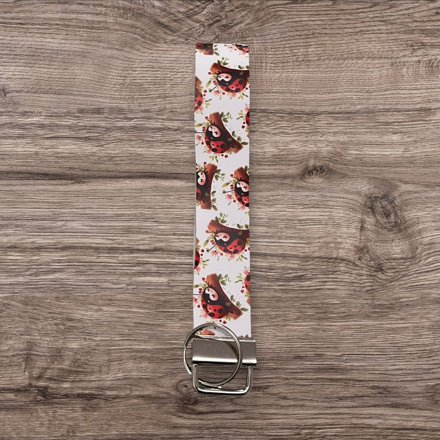 Ladybug 🐞 keyring Fob Wristlet