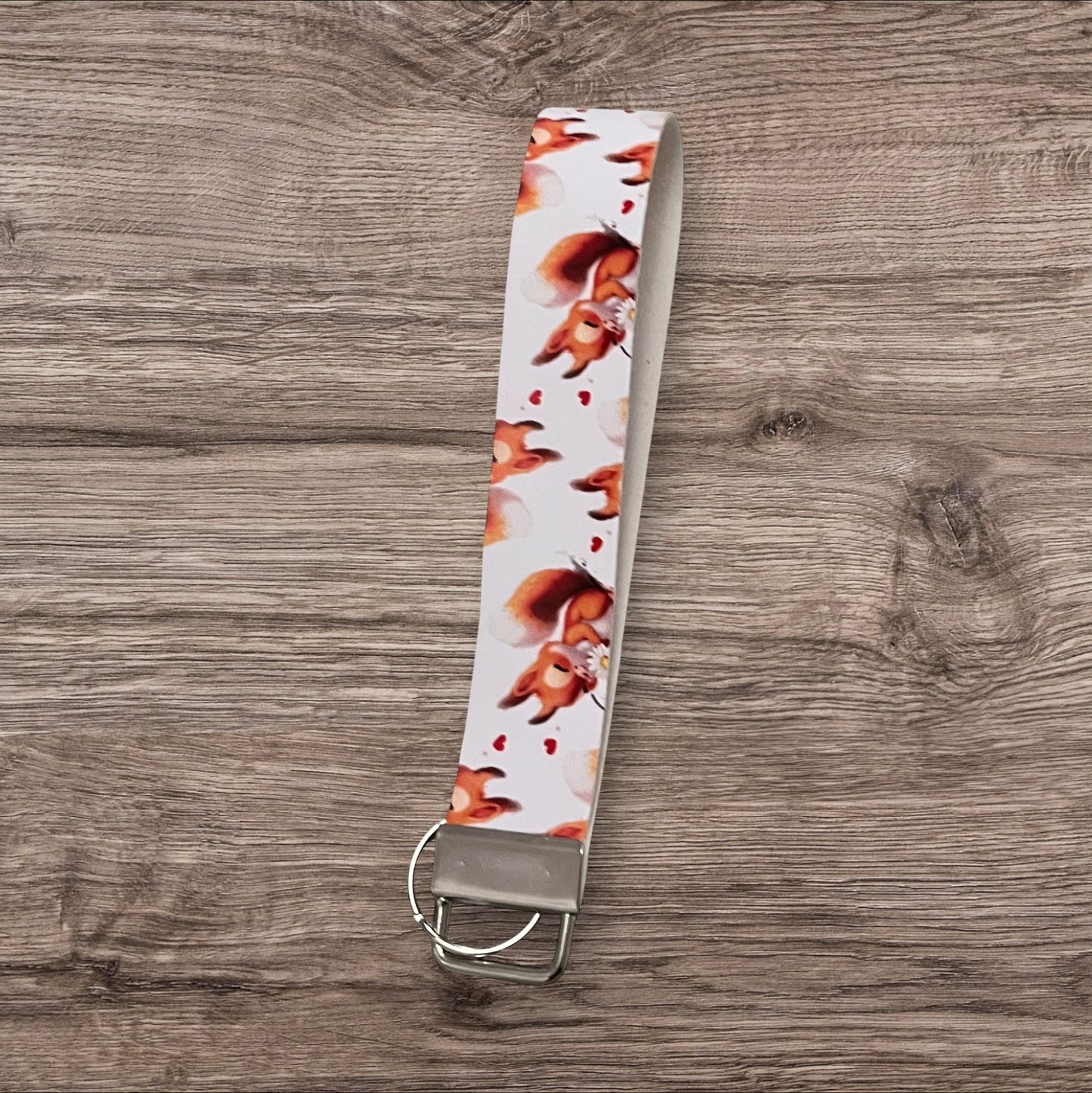 Fox 🦊 Keyring Fob Wristlet