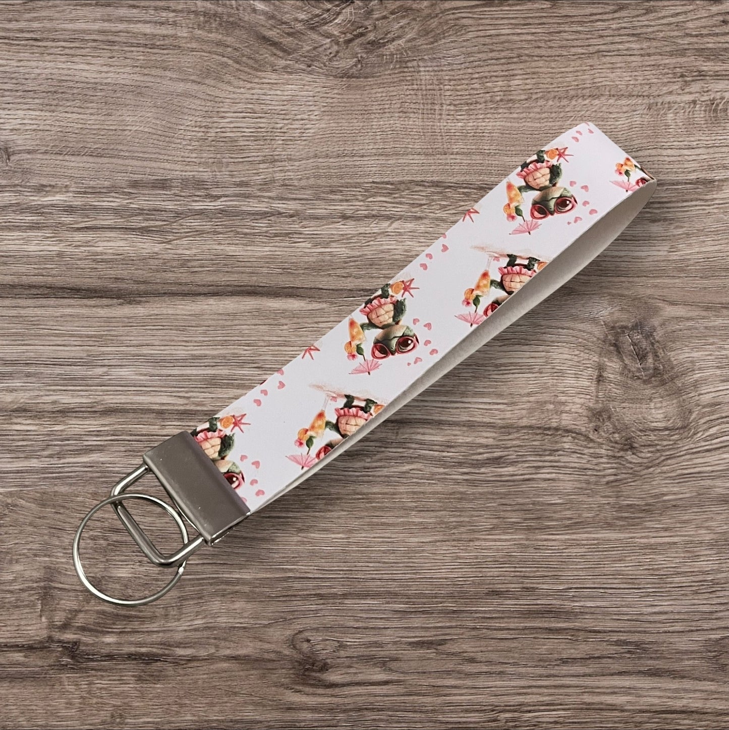 Turtle 🐢 Keyring Fob Wristlet