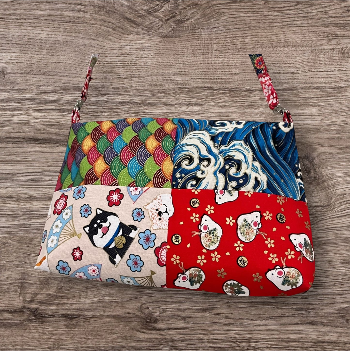 Patchwork Oriental Shoulder Bag
