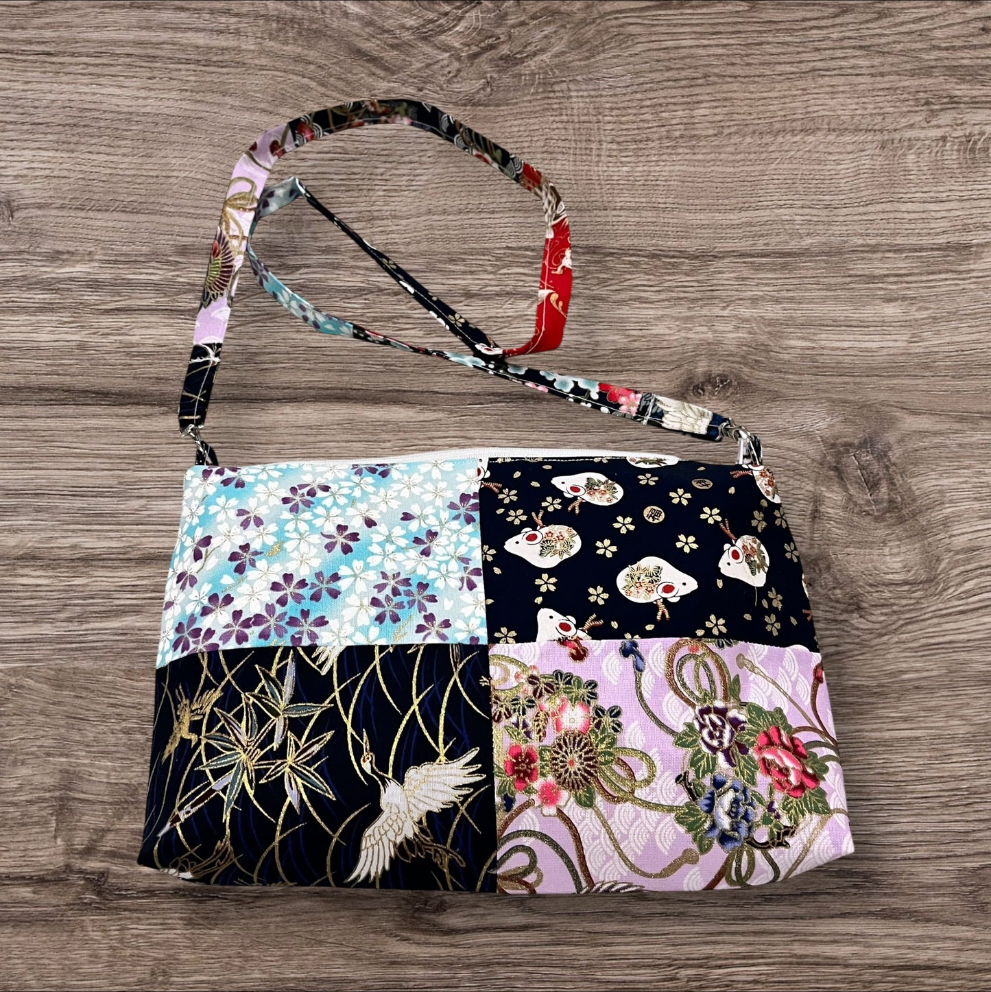 Patchwork Oriental Shoulder Bag