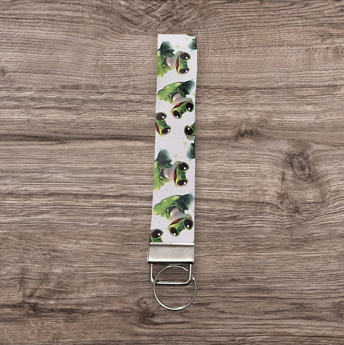 Frog 🐸 Keyring Fob Wristlet