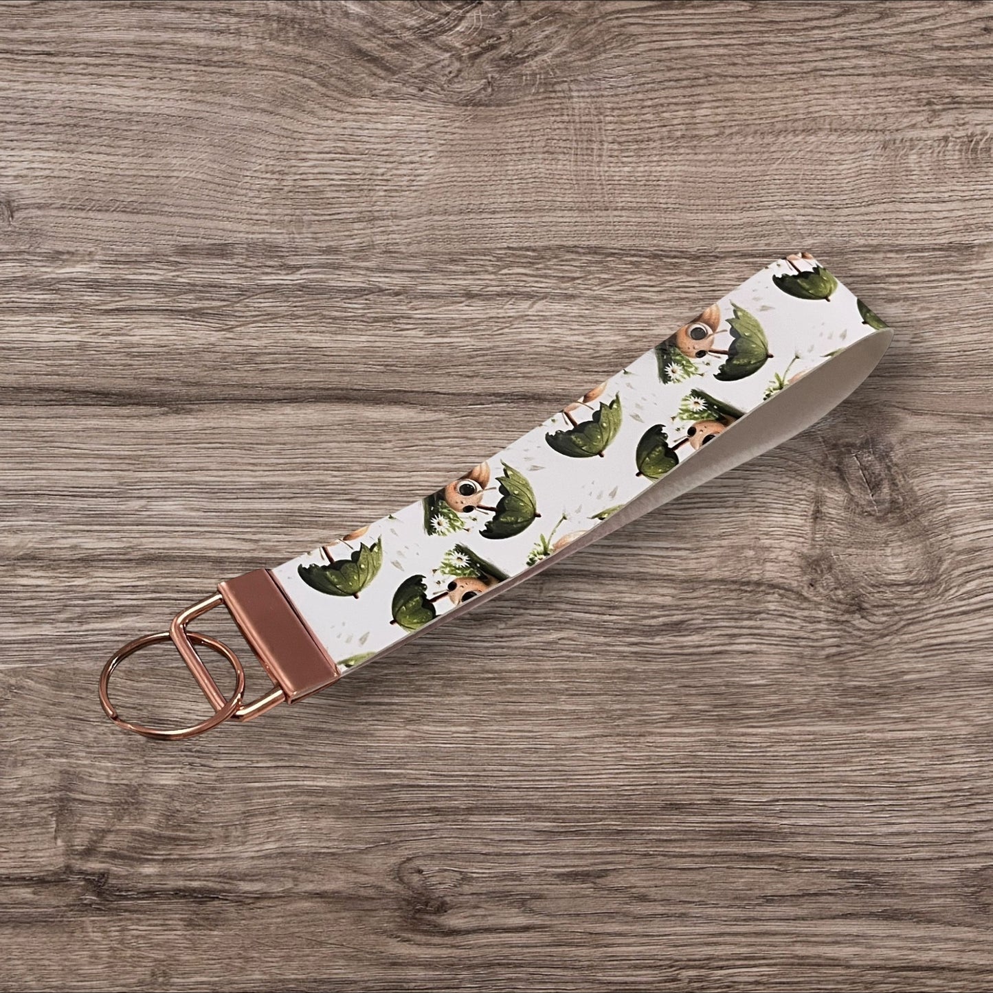 Snail 🐌 Keyring Fob Wristlet