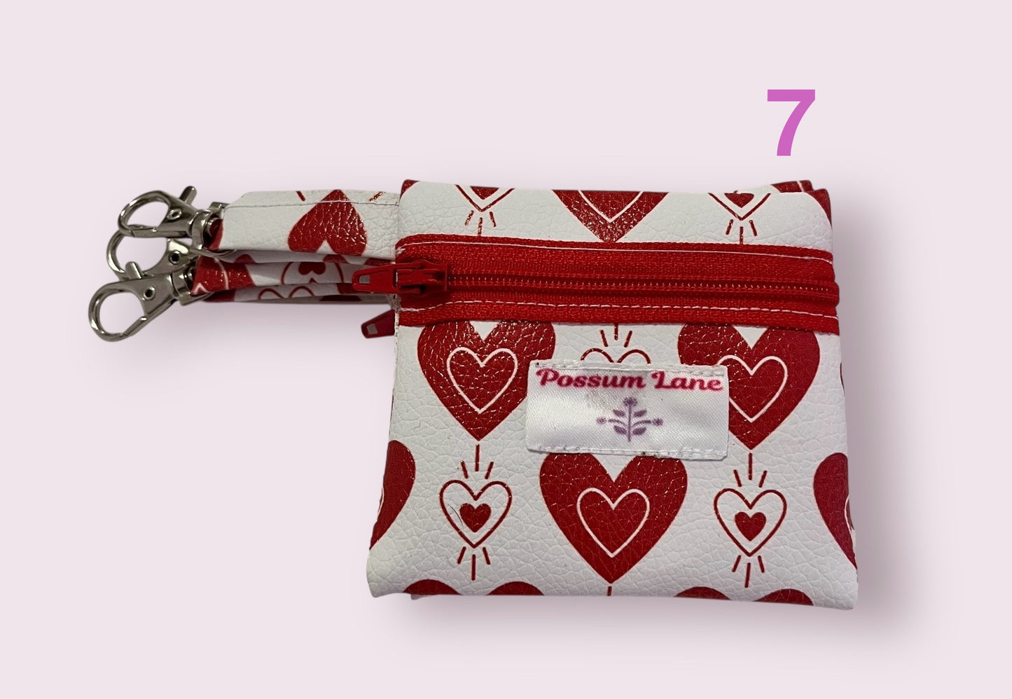 Love heart 💓 coin Zip Pouch