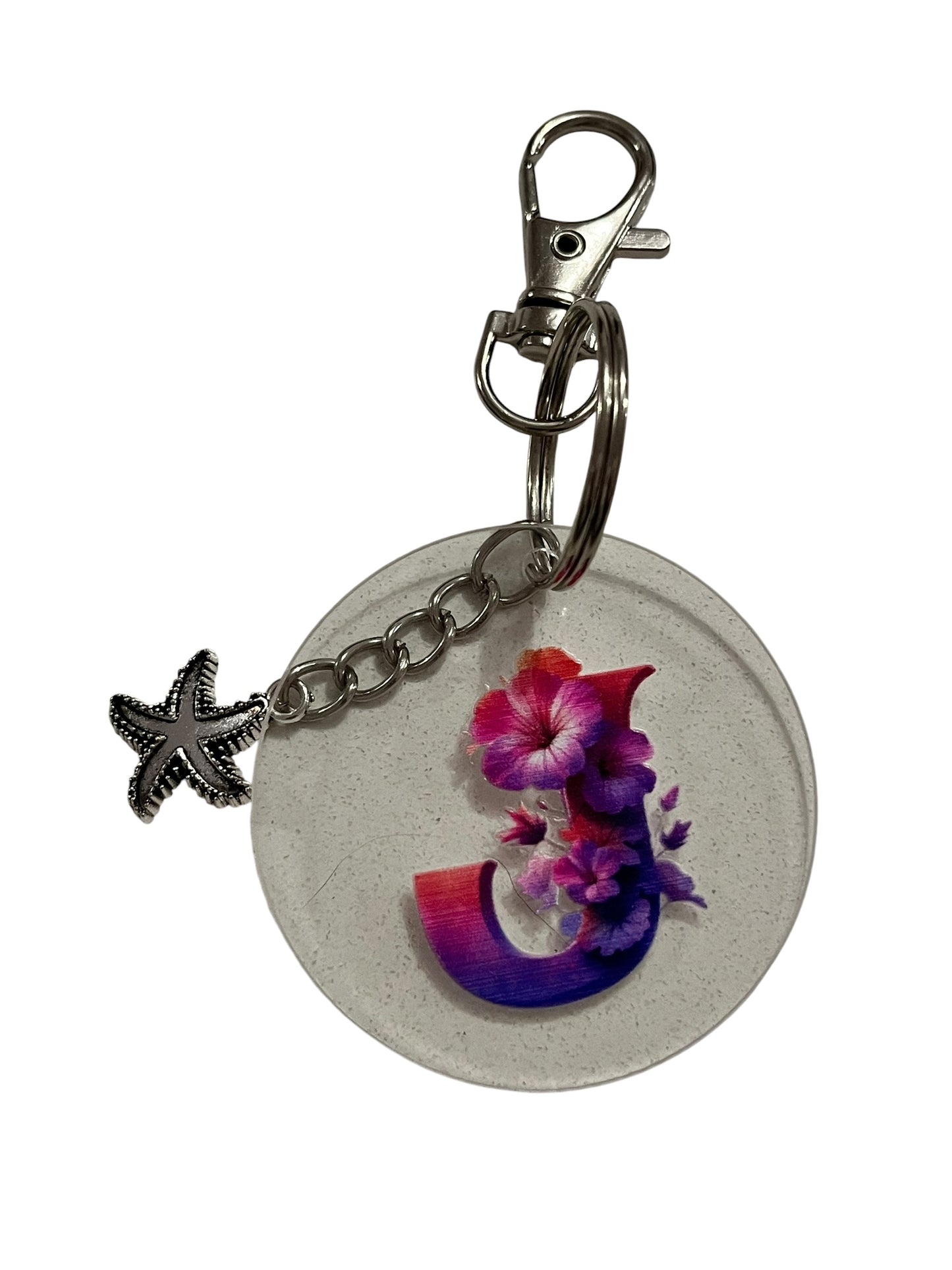 Alphabet keyrings