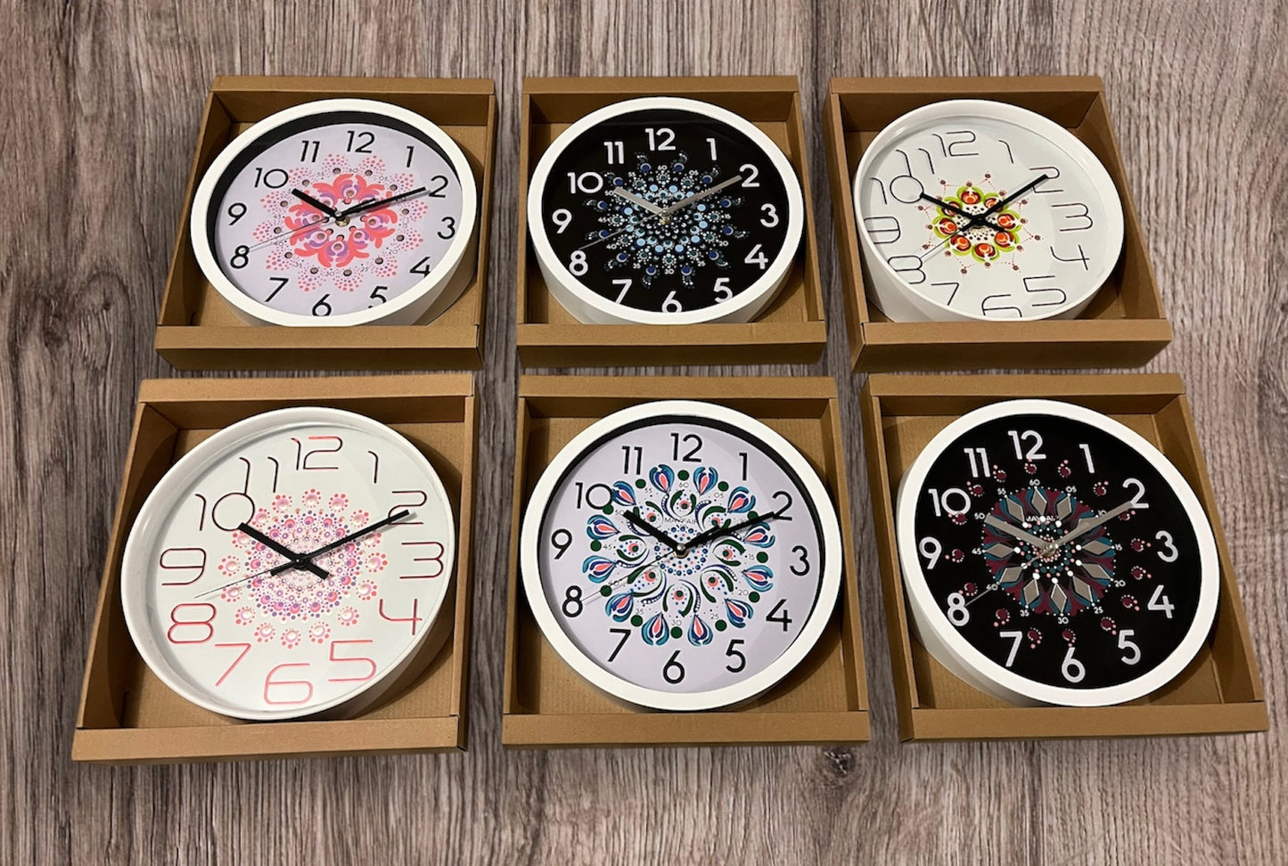 Wall clock - Hand Painted