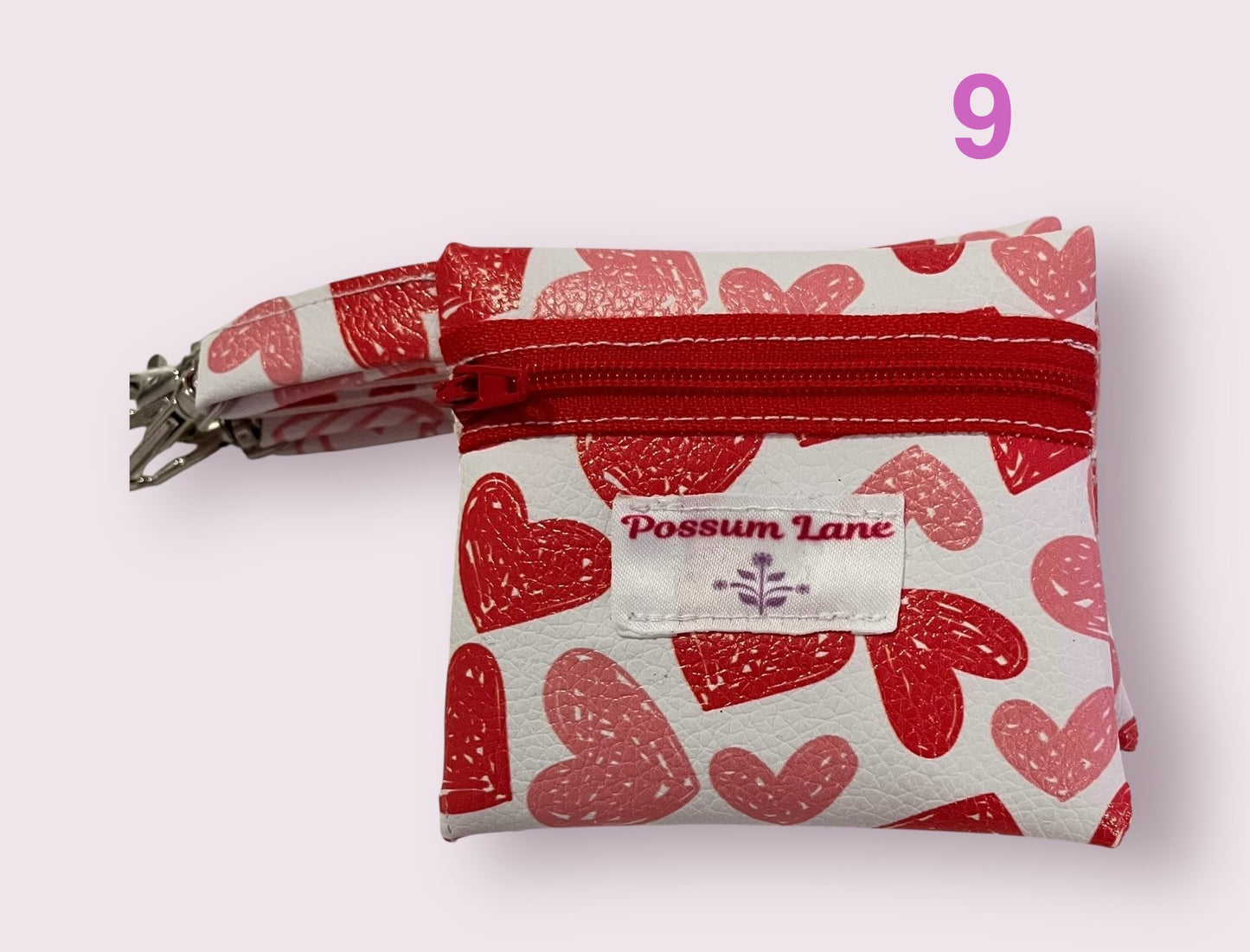 Love heart 💓 coin Zip Pouch
