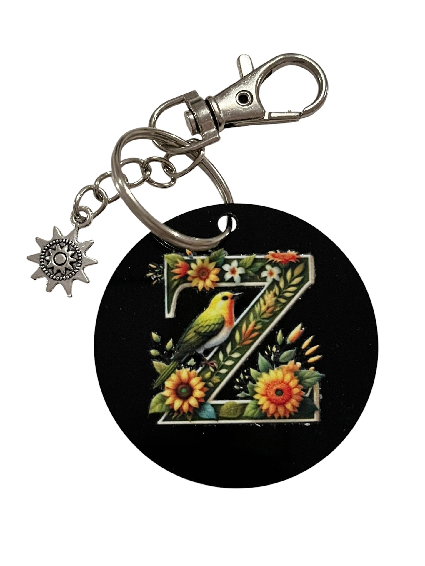 Alphabet keyrings