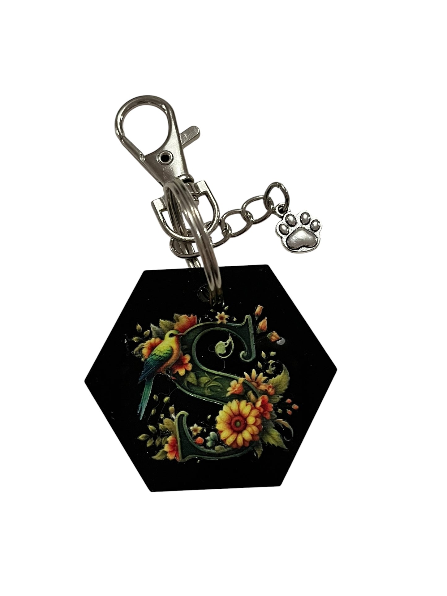 Alphabet keyrings