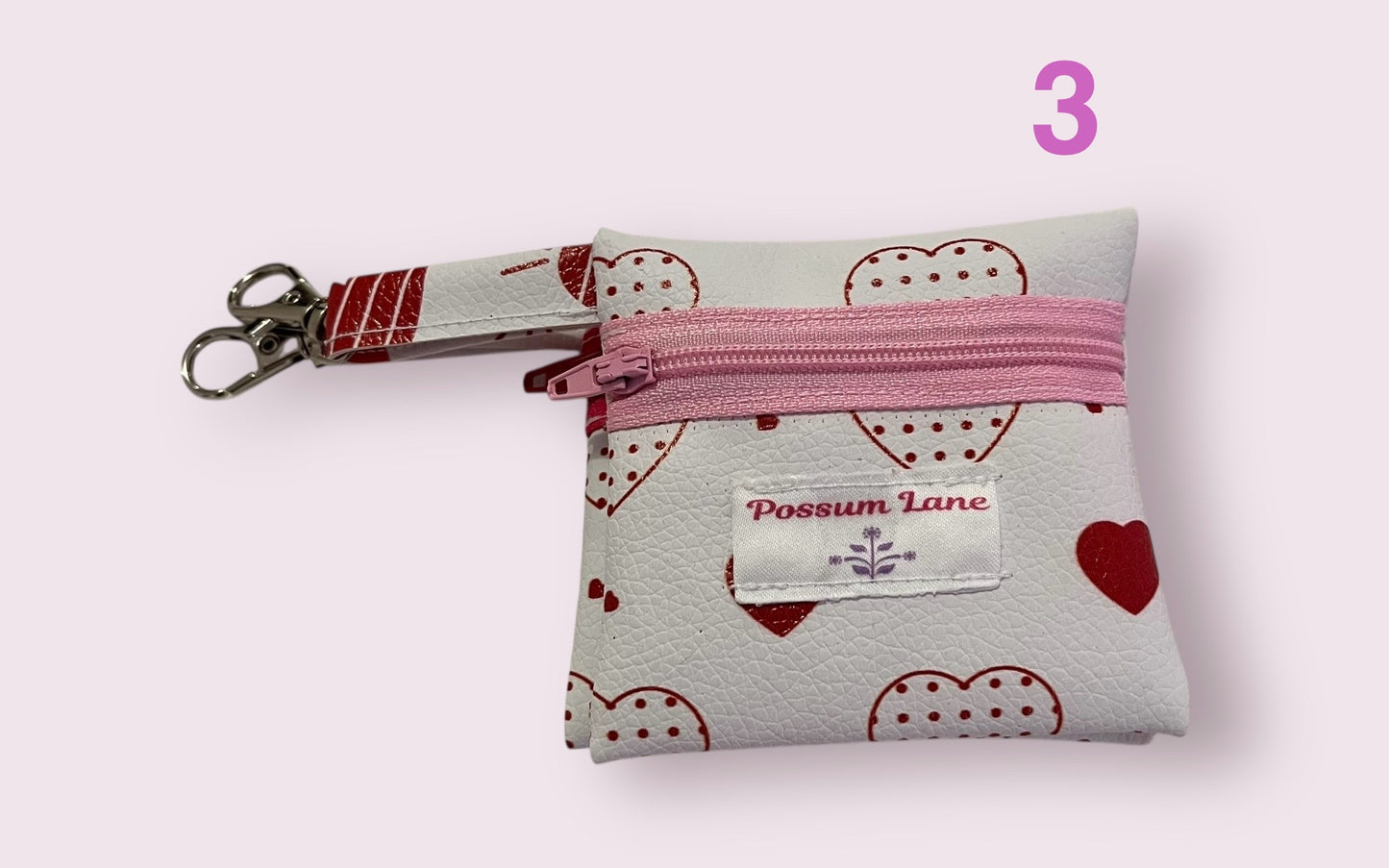 Love heart 💓 coin Zip Pouch