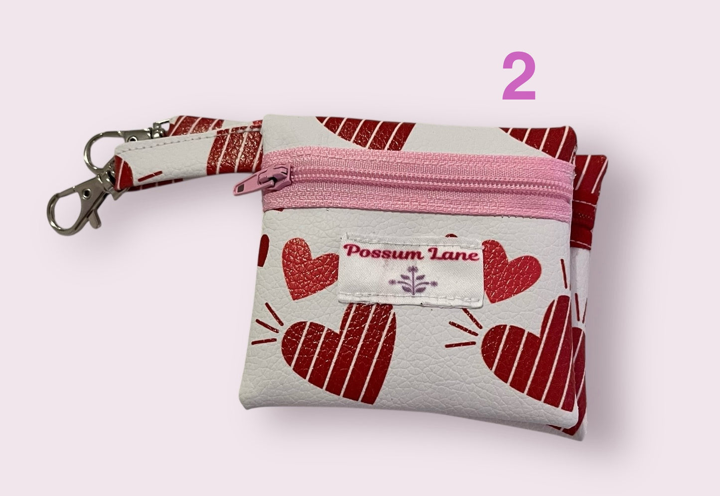 Love heart 💓 coin Zip Pouch