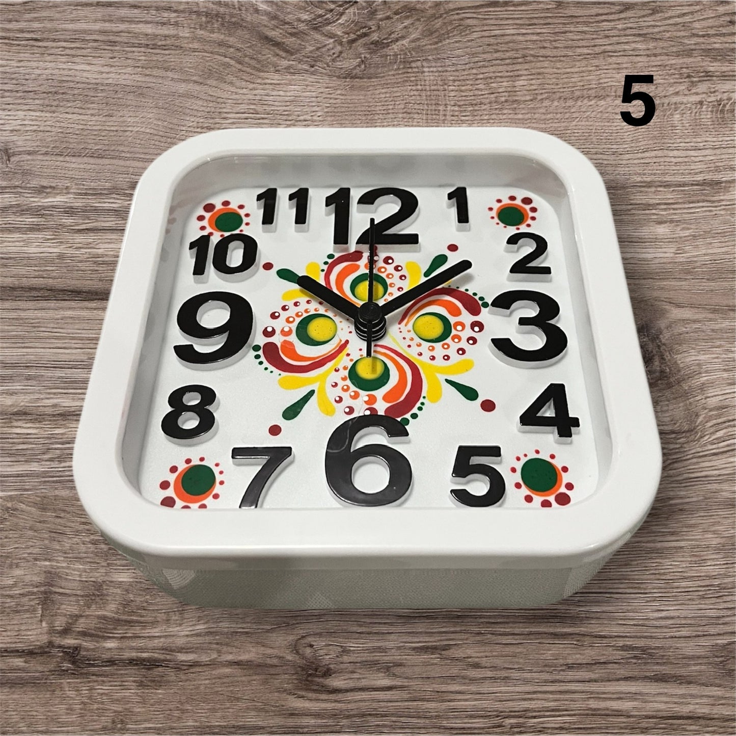Alarm clock - Hand Painted