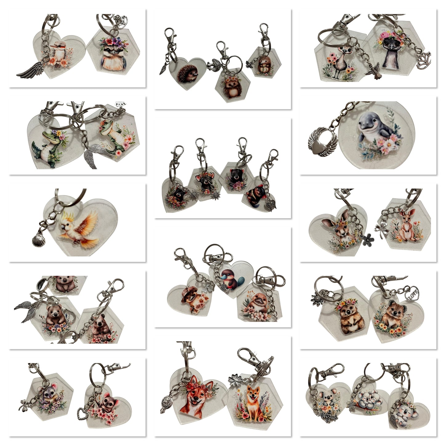 Wildlife Keyrings