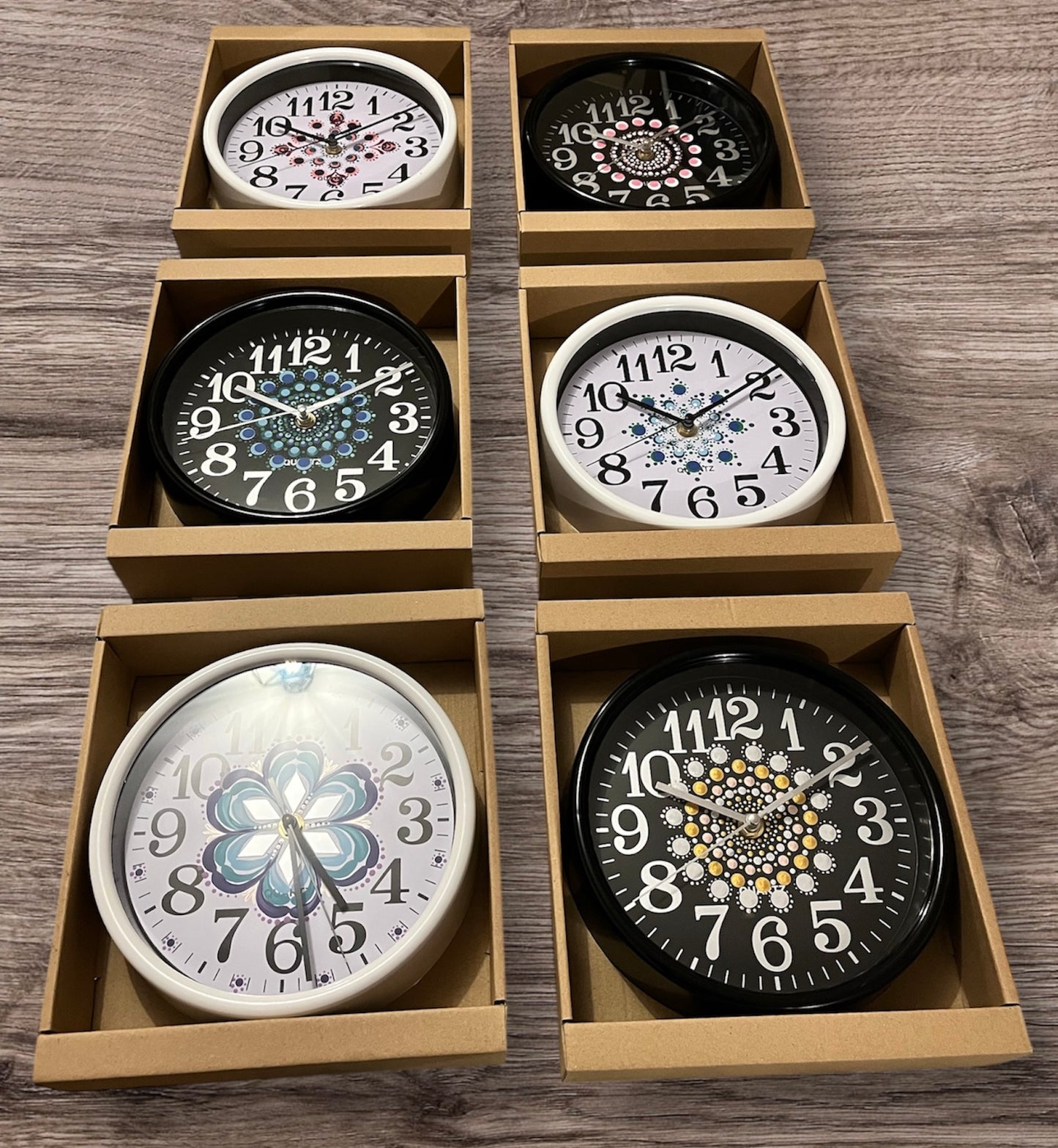 Wall clock - Hand Painted