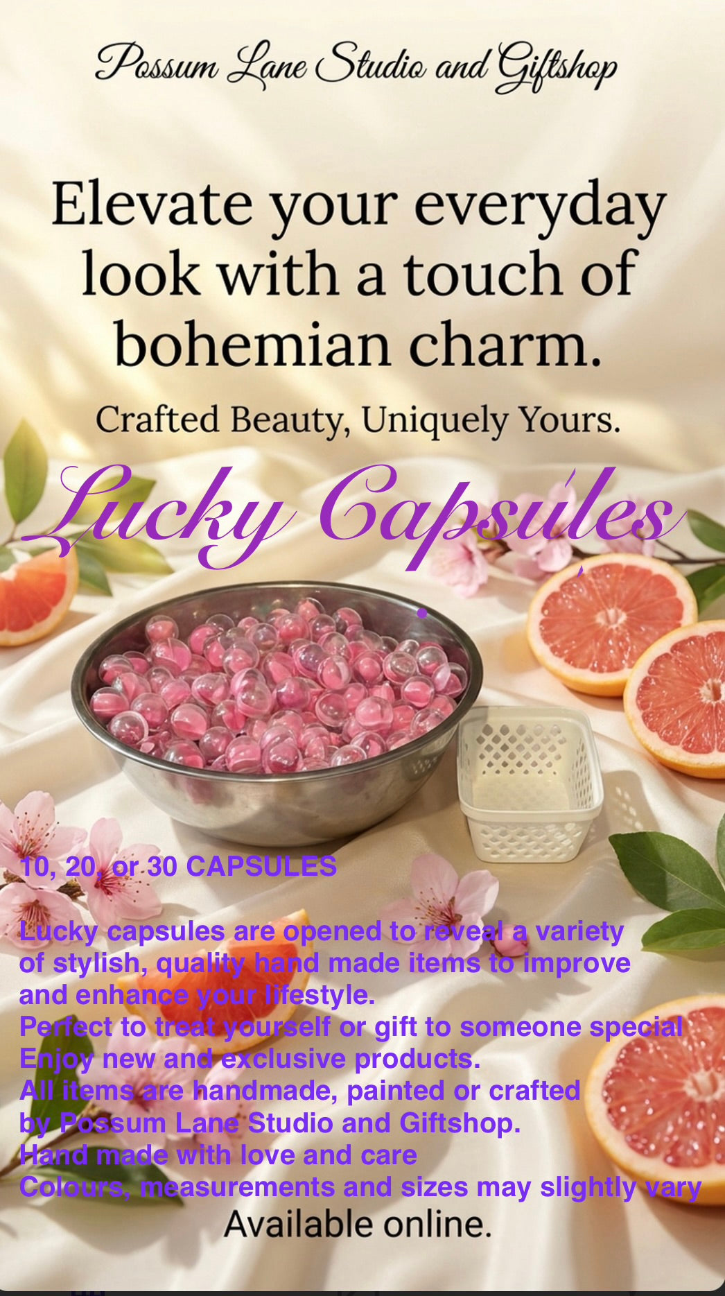 NEW!!! Lucky Capsules