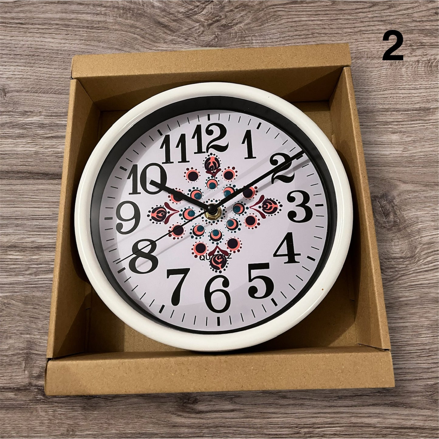 Wall clock - Hand Painted
