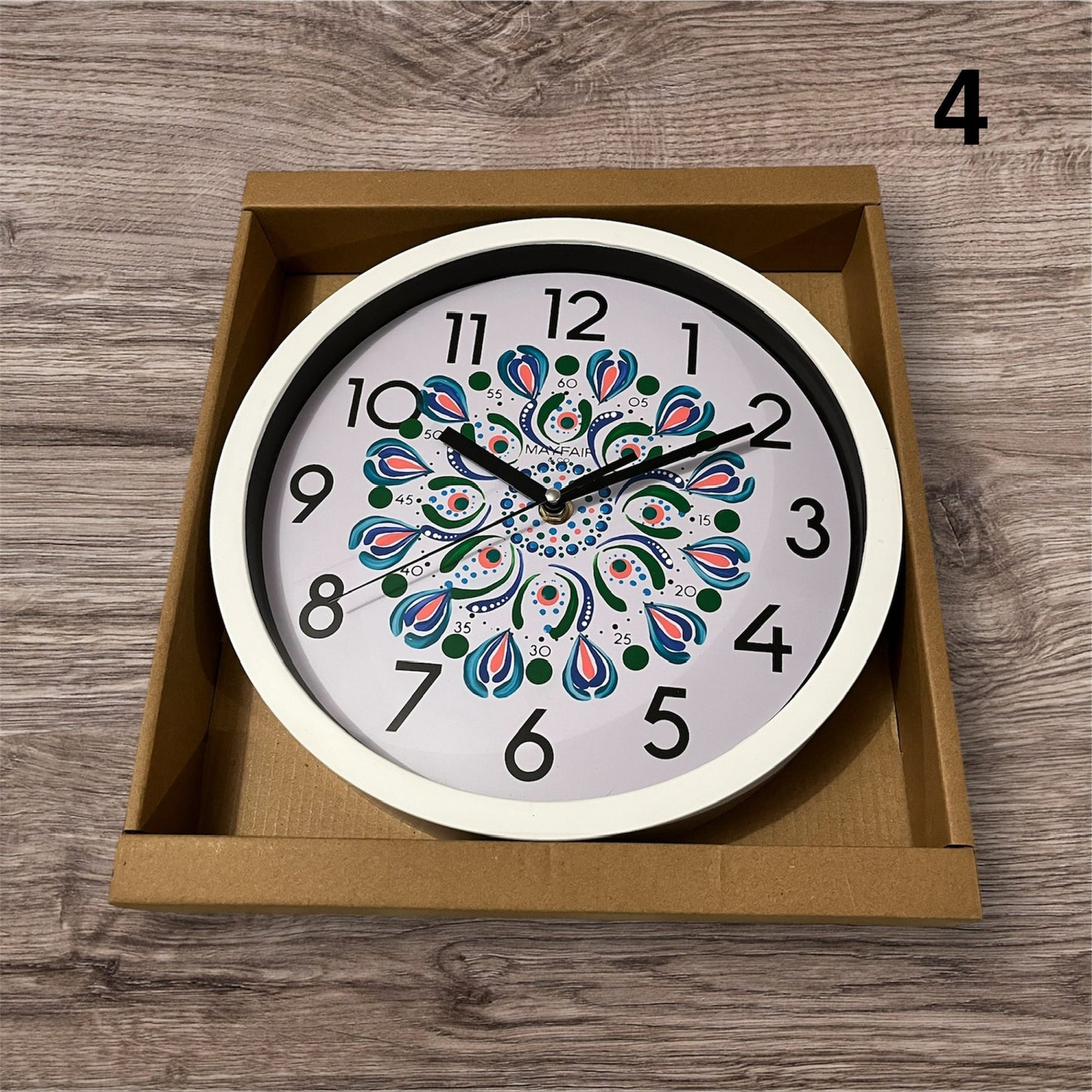 Wall clock - Hand Painted