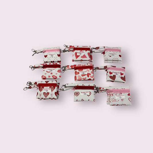 Love heart 💓 coin Zip Pouch