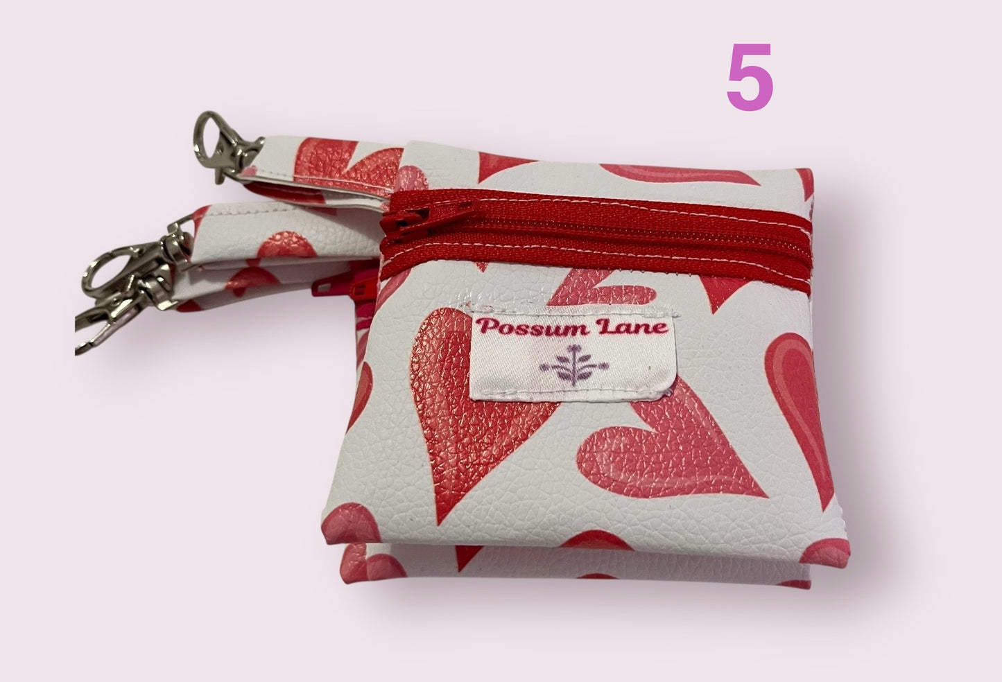 Love heart 💓 coin Zip Pouch