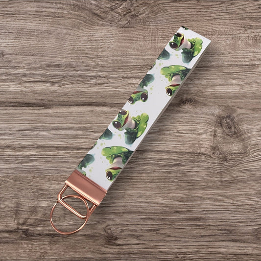 Frog 🐸 Keyring Fob Wristlet
