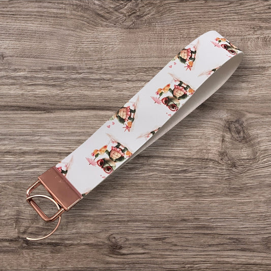 Turtle 🐢 Keyring Fob Wristlet