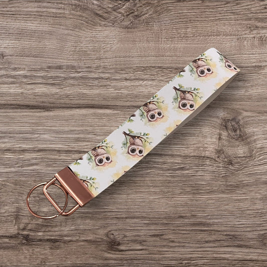Owl 🦉 Keyring Fob Wristlet