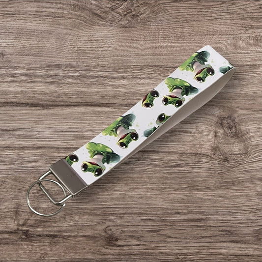 Frog 🐸 Keyring Fob Wristlet