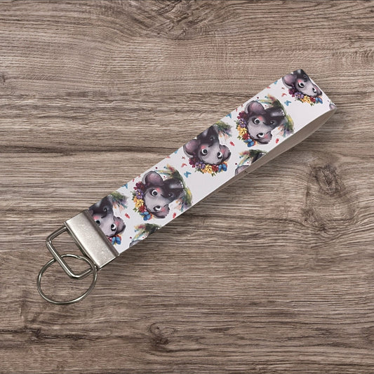Elephant 🐘 Keyring Fob Wristlet