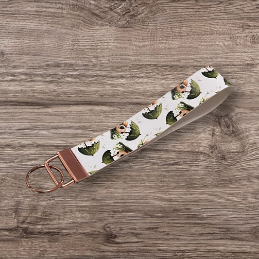 Snail 🐌 Keyring Fob Wristlet